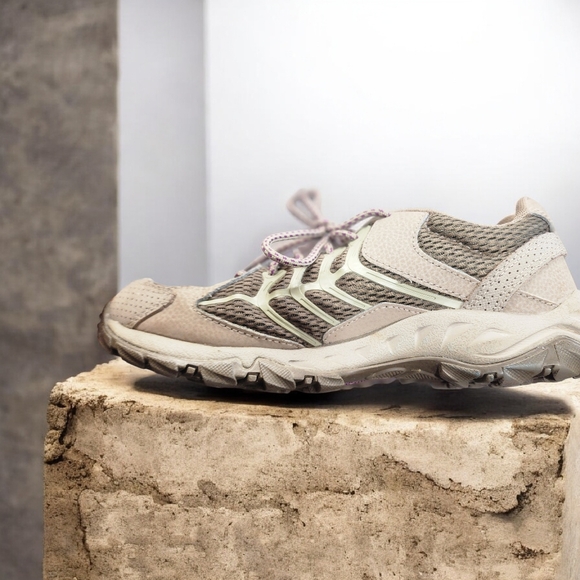 Columbia Strata Trail Low Women's Omnitech Size 8.5 Light Brown/gray Waterproof - Picture 2 of 16